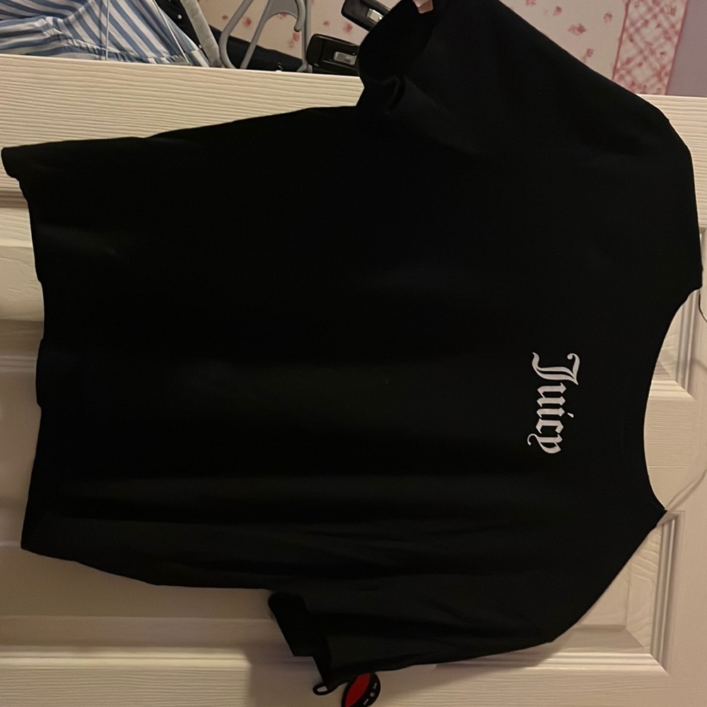 Juicy Couture black label - black crop top